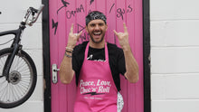 Choc ‘n’ Roll Apron Adult Pink