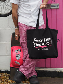 Choc ‘n’ Roll Tote Bag
