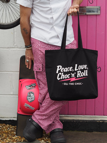 Choc ‘n’ Roll Tote Bag