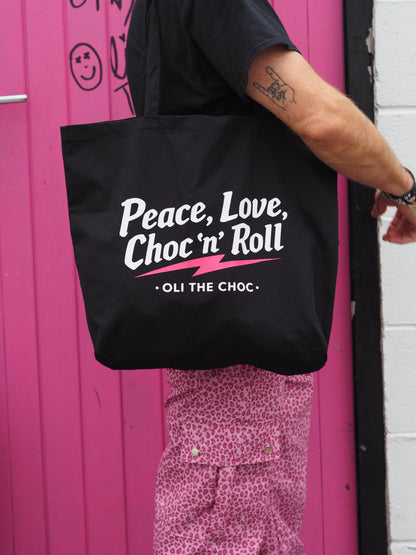 Choc ‘n’ Roll Tote Bag