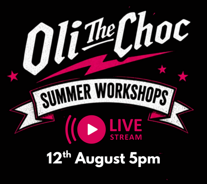 Virtual Live Chocolate Making Party with Oli The Choc 🎉🍫 12TH August 5PM