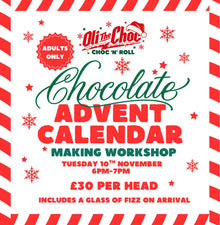 Make your own Chocolate Advent Calendar - Adult Only 18+ | Tuesday 10th November 6pm-7pm
