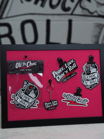 Oli The Choc Sticker Pack