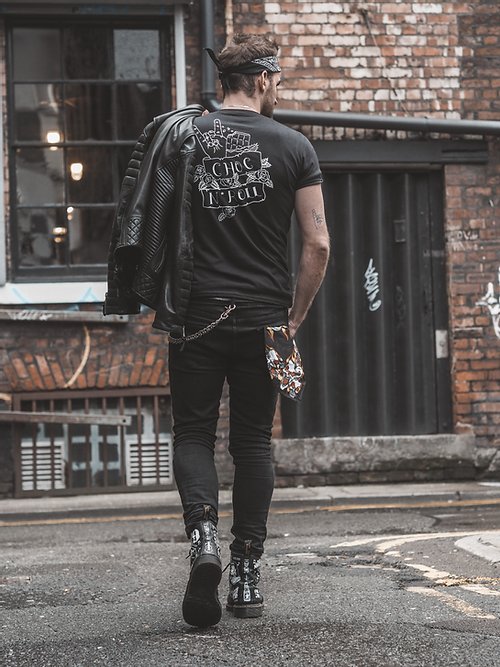 Choc 'N' Roll Tee Black